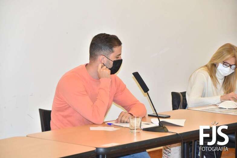 Juan Antonio P eña, concejal y portavoz de Ciuca/Francisco Javier Santana.